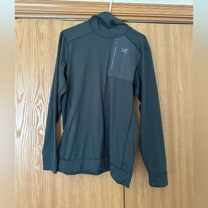 Arcteryx long sleeve funnel neck shirt